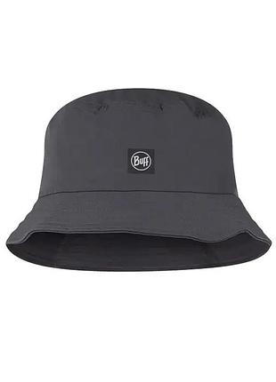 Панама buff adventure bucket hat solid ash