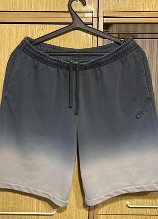 Шорты трикотажные,джоггеры nike french terry dip dyed shorts.оригинал.