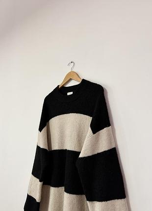 Подовжений оверсайз светр h&m🌿 2