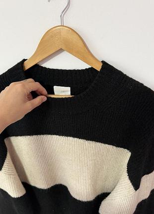 Подовжений оверсайз светр h&m🌿 5