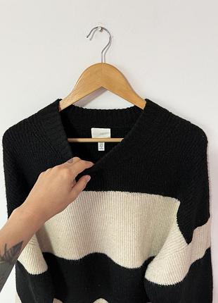 Подовжений оверсайз светр h&m🌿 6