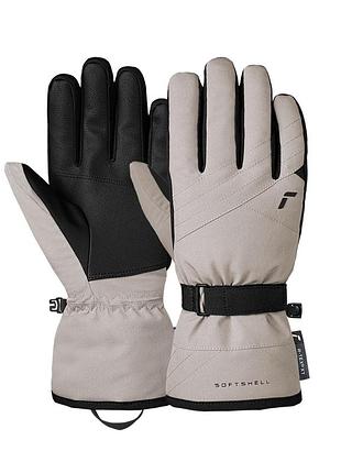 Перчатки женские горнолыжные reusch alena r-tex xt dove/black
