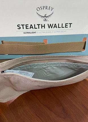 Кошелек osprey stealth wallet desert tan 2
