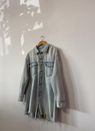 Джинсовий комбінезон zara🌿 2