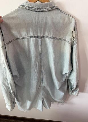 Джинсовий комбінезон zara🌿 5