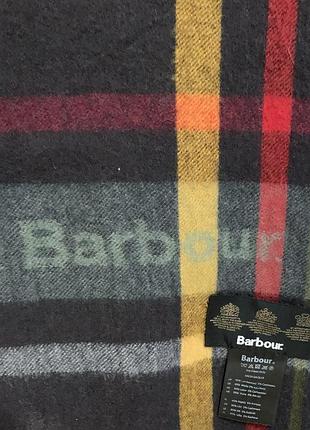 Оригінальний двосторонній шарф від відомого британського бренду barbour.( нюанс)