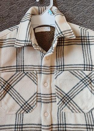 Куртка сорочка zara 120см 2