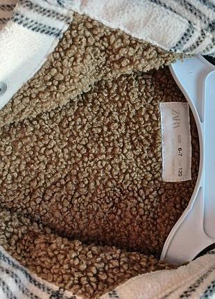 Куртка сорочка zara 120см 5