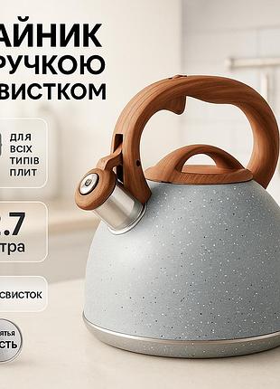 Хороший чайник для газовой плиты, чайник с свистком для кипячения стеклянный плиты xu-66