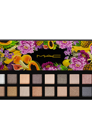 Палетка теней для век m·a·c eye shadow 16 оттенков daily skin care
