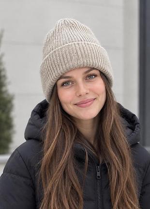 Шапка двойная зимняя zara