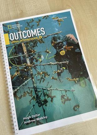 Підручник з англійської мови outcomes upper-intermediate рівень в2 від national geographic (м'яка палітурка)