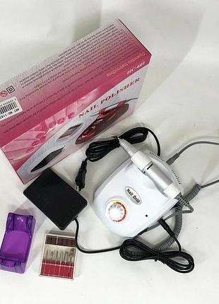 Мини фрезер машинку для ногтей pro nail drill, фрезер для маникюра и коррекции ногтей to-91 10