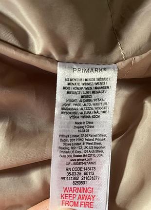 Пальто для дівчинки від primark 3