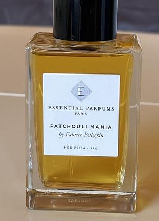 Парфумована вода essential parfums patchouli mania 100 мл