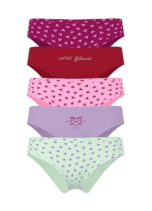 Набор трусиков victoria ́s secret pink чики 5 шт