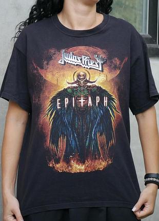 Футболка judas priest epitaph world tour l размер