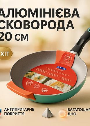 Сковорода для жарки мяса на плите, антипригарная сковорода без масла из легкого алюминия wj-21