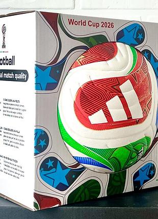 Футбольний м’яч adidas trionda world cup 2026 в коробці, футбольний м'яч адідас чемпіонат світу 2026