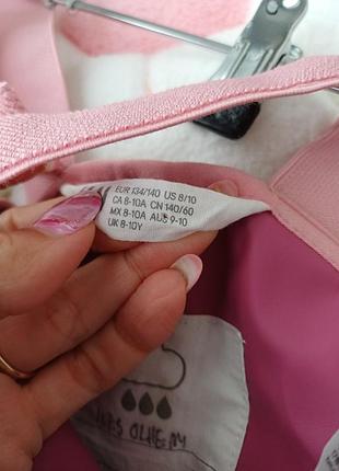 Грязепруф напівкомбінезон для дівчинки h&m 4