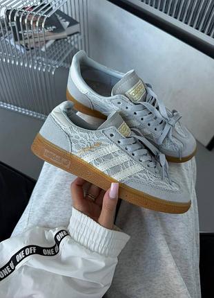 Кросівки adidas spezial grey lace premium