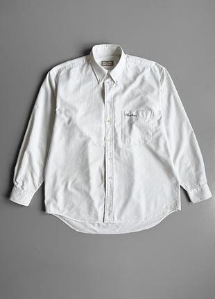 Мужские грузовые рубашка осколфорд thomas burberry vintage oxford shirt (l)