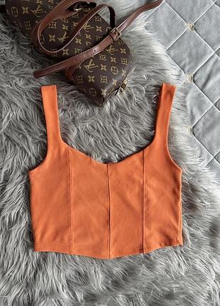 Базовий топ🧡 🏷️stradivarius розмір—м стан—ідеал✨