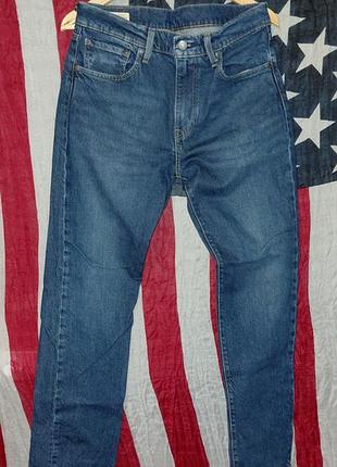 Чоловічі джинси levis 502 premium сині 33x32