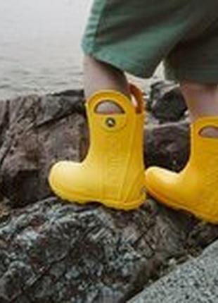 Crocs гумові чоботи, оригінал, р-р с12 або 30, устілка 19 см