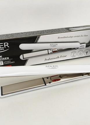 Гофре плойка утюжок для волос adler ad-2317 200вт, выравнивающий утюжок для волос xc-74