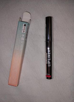Тінт-пленка для контуру губ lakerain peel off lip liner tattoo (#1 rose pink) 4