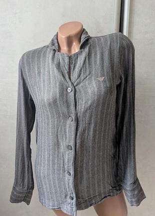 Пижама из вискозы от бренда emporio armani