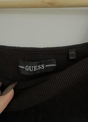 Сукня жіноча guess чорна міді 4