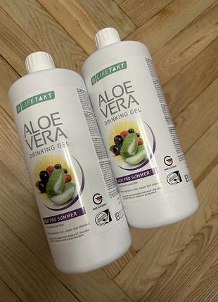 Питний гель алоє віра лр з ягодами асаї lr aloe vera lifetakt 1000 мл