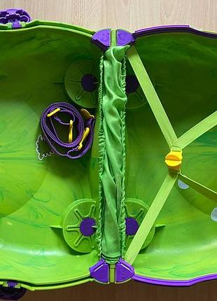 Детский дорожный чемодан чемодан trunki rex 3
