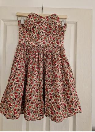 Корсетна сукня бюстьє в квіточки jack wills liberty fabrics