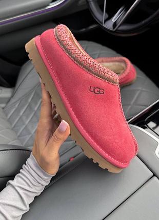 Натуральні уггі ugg tasman ii pink dawn. жіночі натуральні капці