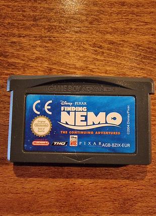 Ігровий картридж nintendo finding nemo: the continuing adventures для game boy advance