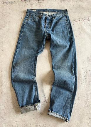 Джинсы levis 501 selvedge оригинал размер 32/32 2