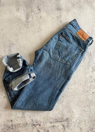 Джинсы levis 501 selvedge оригинал размер 32/32