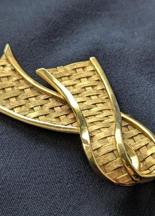 Вінтажна брошка trifari crown 3