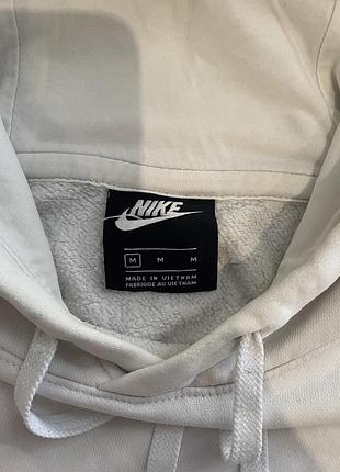 Чоловіча кофта nike біла розмір m 2