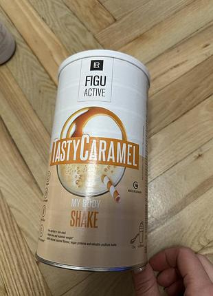 Розчинний коктейль для контролю ваги зі смаком карамелі tasty caramel lr figu active 496 г