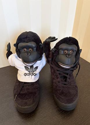 Кросівки adidas originals jeremy scott gorilla чорні