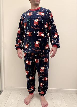 Піжама чоловіча cosy тепла "santa"