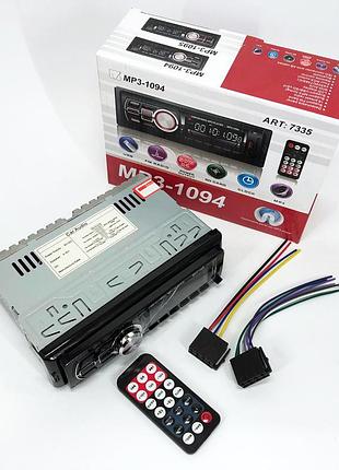 Автомагнитола 1 din bluetooth mp3, магнитола с флешкой для автомобиля, магнитола с usb и аудио выходами ch-68