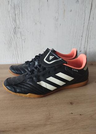 Бутси чоловічі adidas copa футзальні чорні, розмір 43