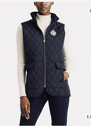 Классная стеганая безрукавка lauren ralph lauren