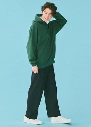 Худи uniqlo размер s зеленый (унисекс)