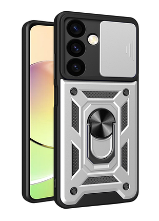 Чохол armor guard shield для xiaomi redmi note 12 4g silver